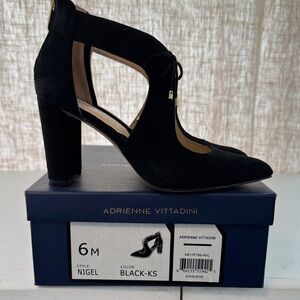 Adrienne Vittadini Elegant Black Heels